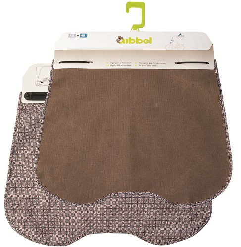 Qibbel Stylingset windscherm - Canvas Elements faded brown