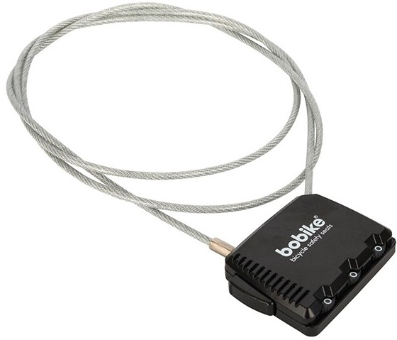 Combinatieslot Bobike Maxi met kabel