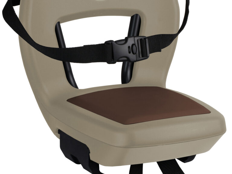 Kinderzitje achter Qibbel 6+ Junior - cappuccino