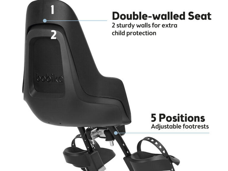 Kinderzitje voor Bobike One Mini - urban black