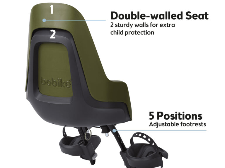 Kinderzitje voor Bobike One Mini - olive green