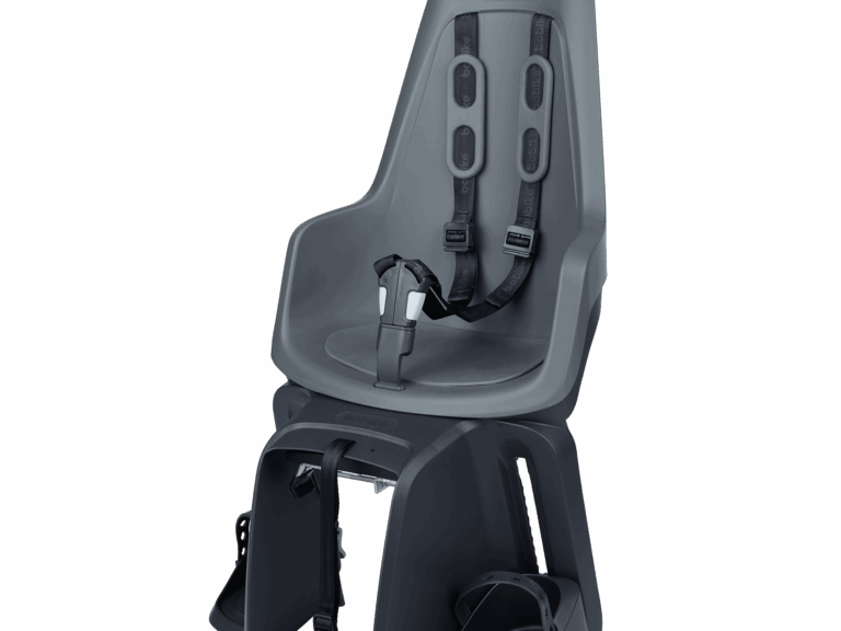 Kinderzitje achter Bobike One Maxi E-BD - urban grey