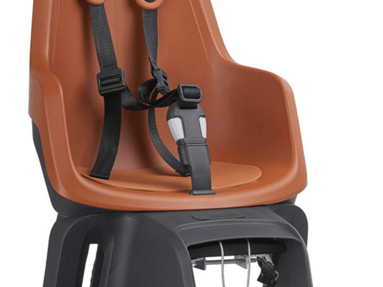 Kinderzitje achter Bobike One Maxi E-BD - chocolate brown