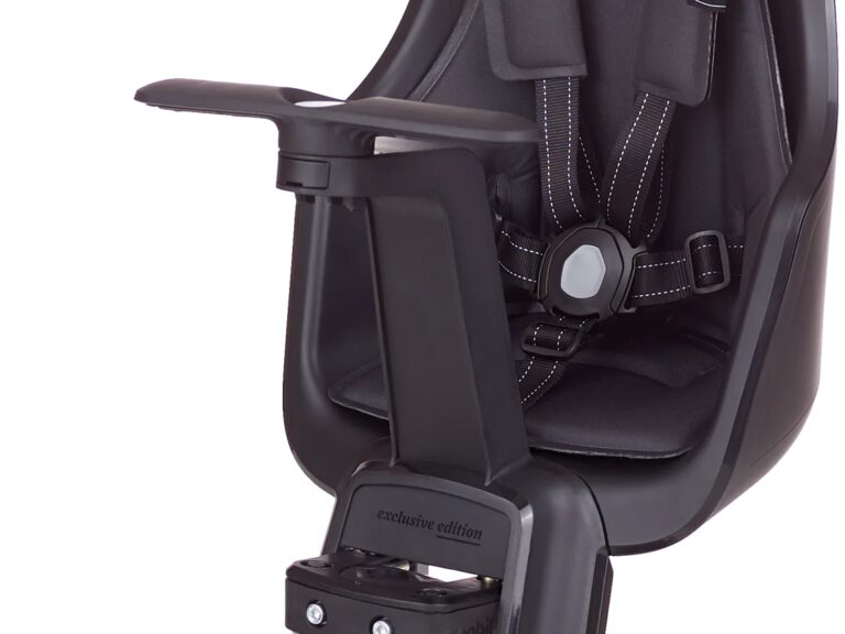 Kinderzitje voor Bobike Exclusive mini Plus stuurmontage - zwart