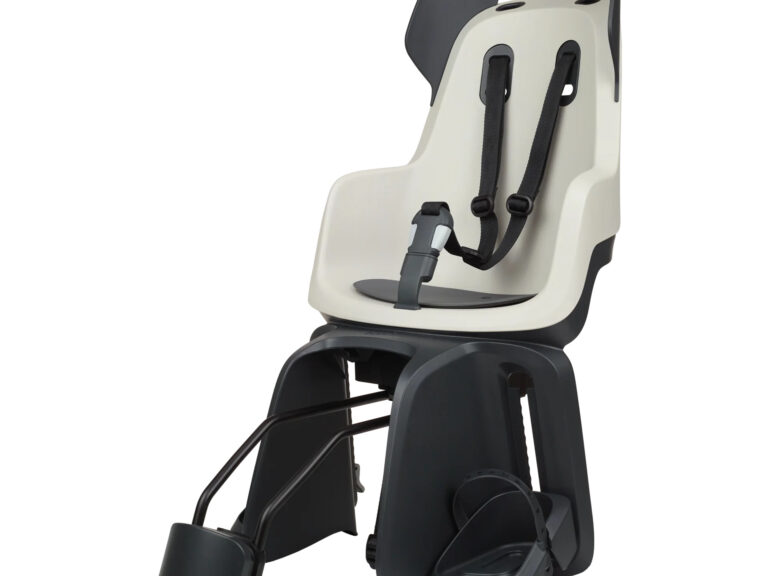 Kinderzitje achter Bobike GO Maxi met slaapstand - framebevestiging (FF) - vanilla cup cake