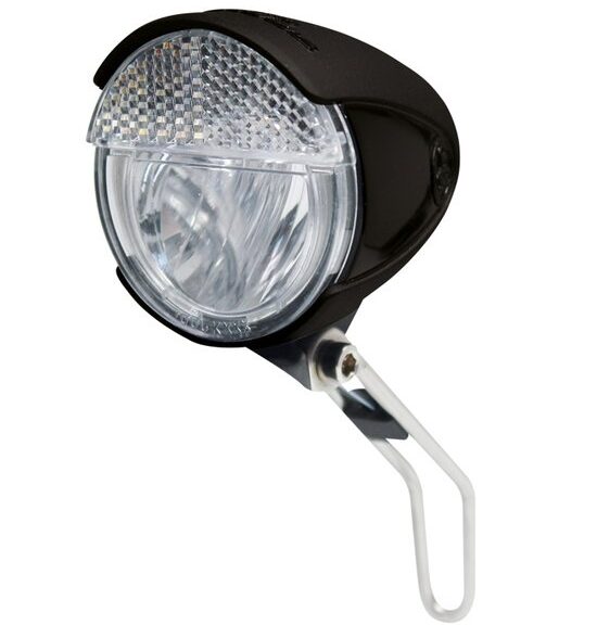 Koplamp Trelock LS583 Bike-i Retro - Zwart - 15-Lux - Dynamomontage