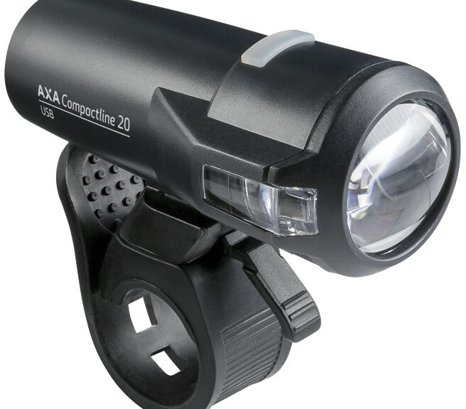Koplamp Axa Compactline 20 USB oplaadbaar