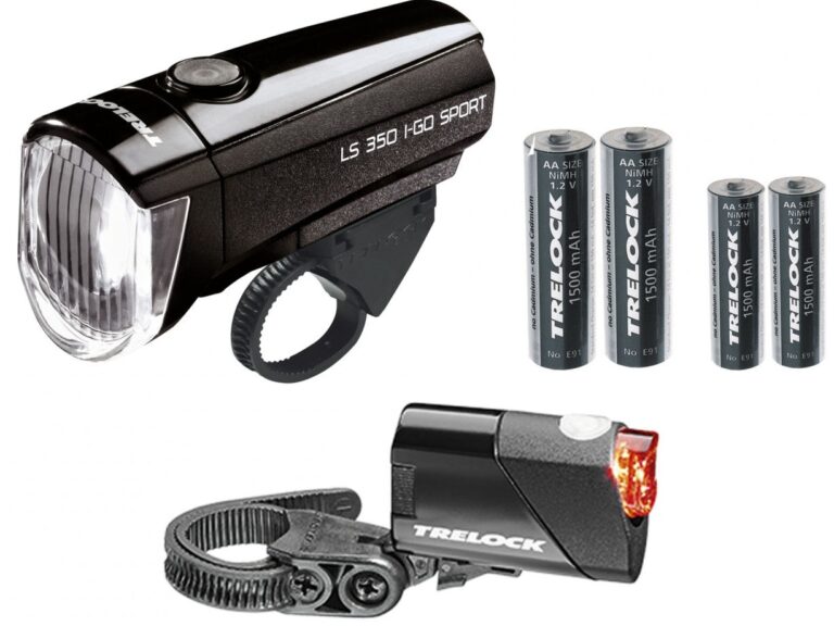 Verlichtingset Trelock LS350 + LS710 I-Go Sport - Zwart