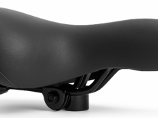 Fietszadel Edge City Soft incl. zadelstrop - zwart