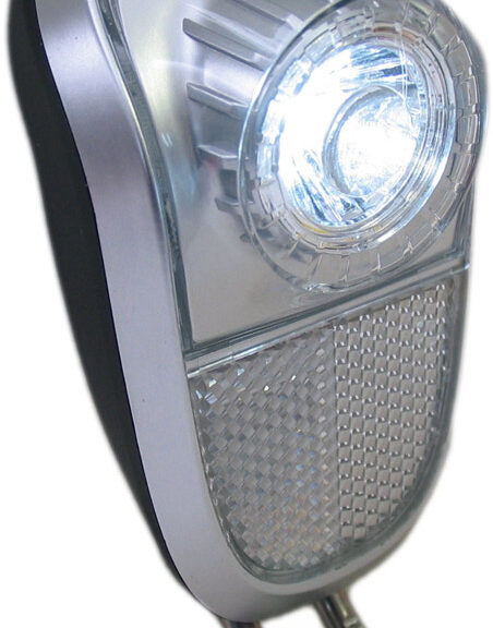 Koplamp Marwi Mobile 1 led - zwart/zilver (inclusief batterijen)