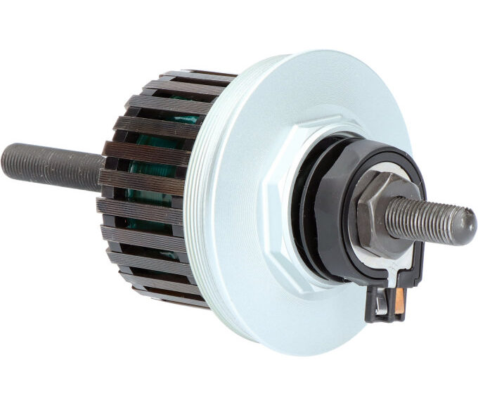 Binnenwerk naafdynamo Shimano Nexus DH-C6000-3R 3 Watt - 36 gaats - rollerbrakes - zilver