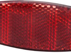 Achterdrager reflector Spanninga ovaal - rood