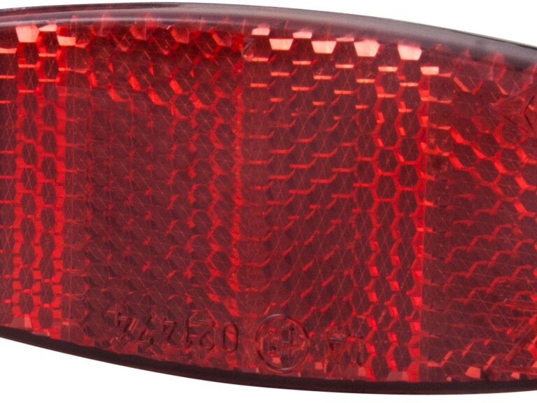 Achterdrager reflector Spanninga ovaal - rood