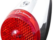 Achterlicht Spanninga Retro nr.9 XDS dynamo - chroom/zwart