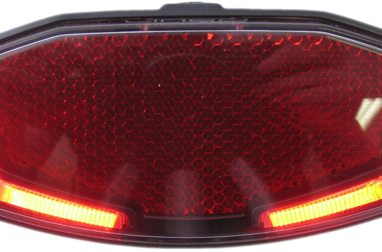 Dragerachterlicht Spanninga Lineo-Xb  80mm / incl.batterijen