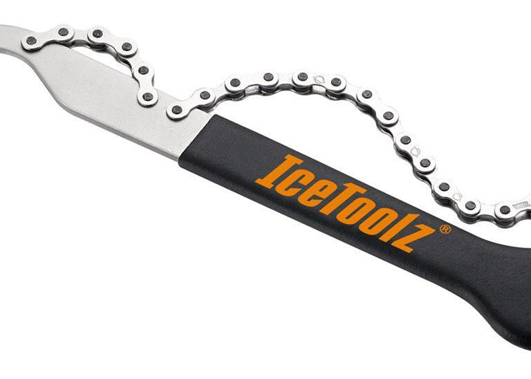Multi-speed gereedschap IceToolz 24034S4 met pedaalsleutel, haak en freewheelafnemer 1/2 x 3/32"
