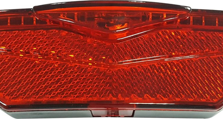 Dragerachterlicht Sate-Lite voor e-bike 6-48 Volt - 80 mm montage