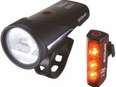 Verlichtingset Sigma Aura 100 USB koplamp + Blaze Link achterlicht