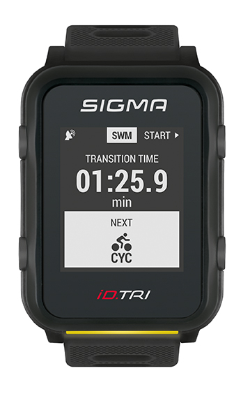 Sporthorloge Sigma iD.TRI Black Set