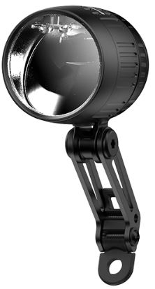Koplamp Busch und Müller Lumotec IQ-XM High Beam voor e-bike - 120/170 Lux - zwart