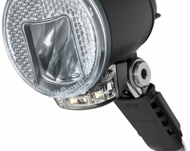 Koplamp Busch und Müller Lumotec IQ Cyo Premium RT Senso Plus 60 Lux - zwart