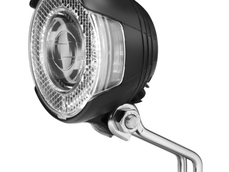 Koplamp Busch und Müller Lumotec Lyt B N voor naafdynamo 20 Lux - zwart