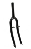 Voorvork 26" met 1 1/8" vorkbuis - V-brake remnokken - zwart - Ahead