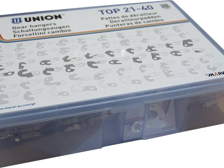 Assortimentsdoos met 20 derailleurpads Marwi Top 21-40