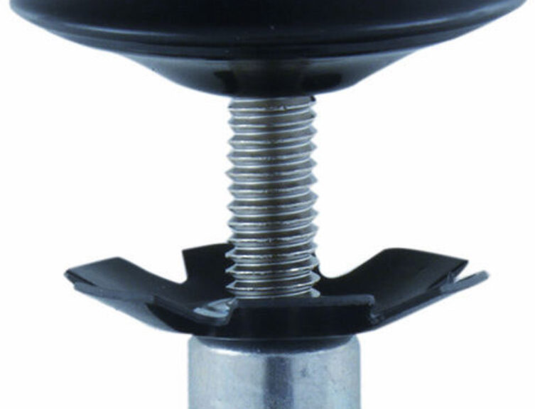 Balhoofdplug M-Wave 1-1/8" - zwart