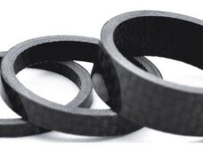 Balhoofd spacerset 1-1/8" (ø28.6) 3-delig 3/5/10mm Carbon