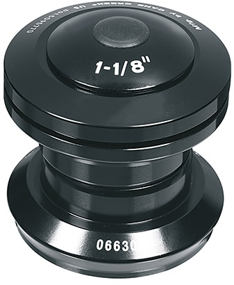 Balhoofdset Ergotec A118SAK ahead 1 1/8" zonder draad  - zwart
