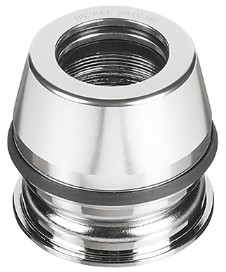 Balhoofdset Ergotec A118SGC 1 1/8" met draad - zilver