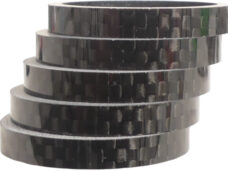 Ahead spacer 1-1/8" 5 mm - carbon (5 stuks)