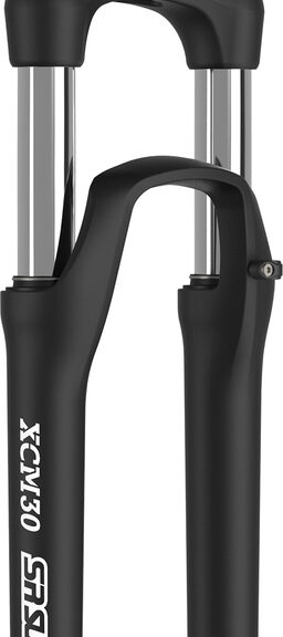 Voorvork Suntour XCM HLO Soft Coil 27.5" / 1-1/8" - 265 mm PM - zwart