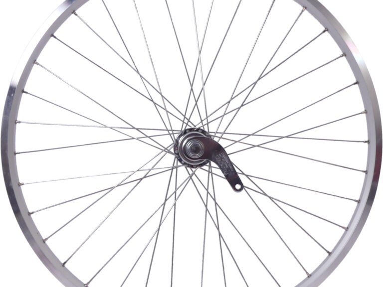 Achterwiel 26  x 1.75 / 1.95" met Favorit remnaaf/ Zac 19 velg - zilver