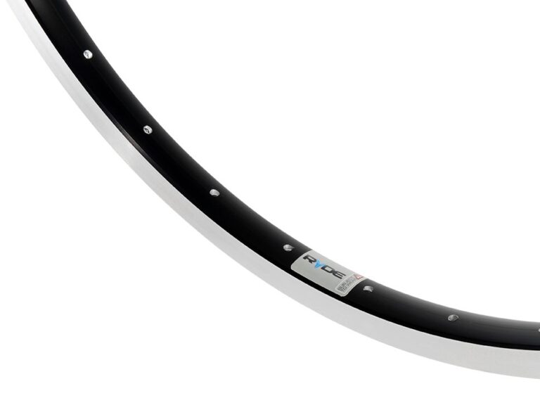Velg Ryde Andra 30 28" / 622 x 19C aluminium - 32 gaats 14G - zwart geslepen