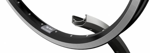 Velg Ryde ZAC Big Bull 28/29" / 622 x 25C aluminium - 36 gaats 14G - zwart geslepen