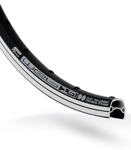 Velg Rodi Web 19 28" / 622 x 19C 36 gaats 14G - zwart met velgrand