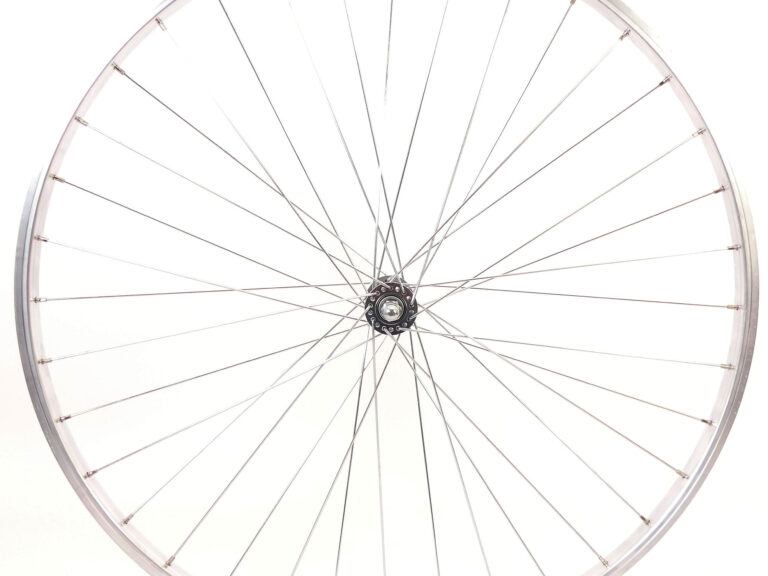 Voorwiel 28"/ 622*19 aluminium - zilver