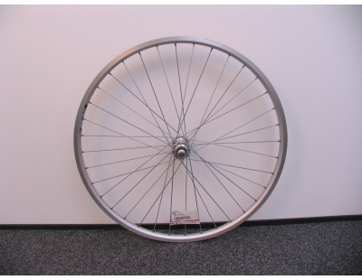 Voorwiel 26 x 1,75" MTB - Ryde ZAC19 velg - aluminium naaf - zilver
