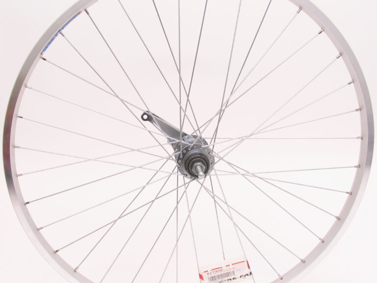 Achterwiel 26" ATB aluminium Shimano remnaaf - zilver