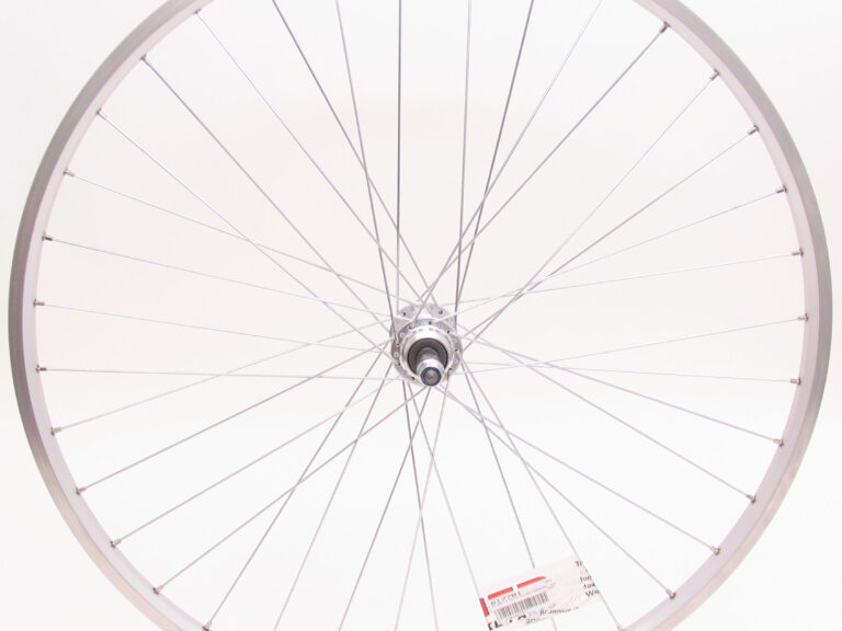 Achterwiel 28 x 1/4"  ZAC19 Freewheel vast - zilver