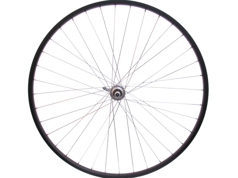 Achterwiel 28 x 1/4" aluminium Freewheel QR - zwart