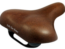 Fietszadel Selle San Remo Vienna met handgreep - bruin