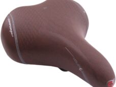 Fietszadel Selle Bassano Volare XXL BigCity met elastomeer demping - bruin