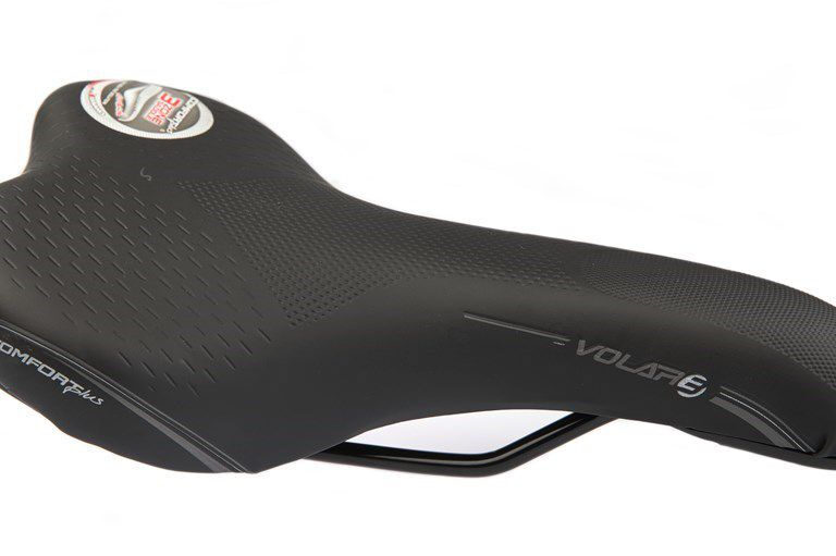 Fietszadel Selle Bassano Volare Hybride/Sport - zwart