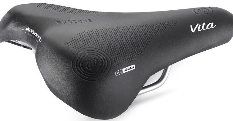 Fietszadel Selle Bassano Vita Prozone Urban XXL - zwart