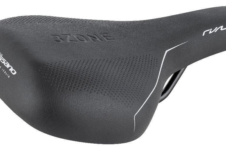 Fietszadel Selle Bassano Rivale 3zone Sport - zwart