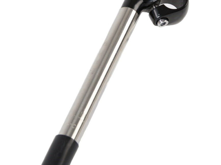 Stuurpen Primax E Zwolle L = 280mm - balhoofdbuismaat: Ø 22.2mm | klemdiameter: Ø 25.4-  zwart/zilver