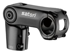 Stuurpen Satori Hatchback verstelbaar Ø31.8/110mm - mat zwart